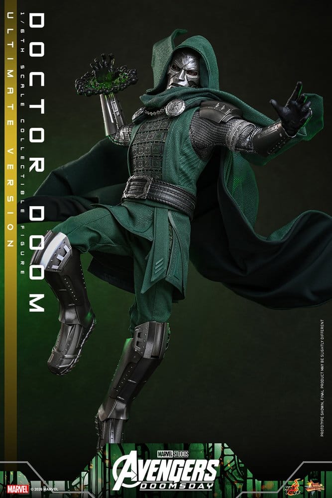 Avengers: Doomsday Movie Masterpiece Figura 1/6 Doctor Doom (Ultimate Version) 31 cm