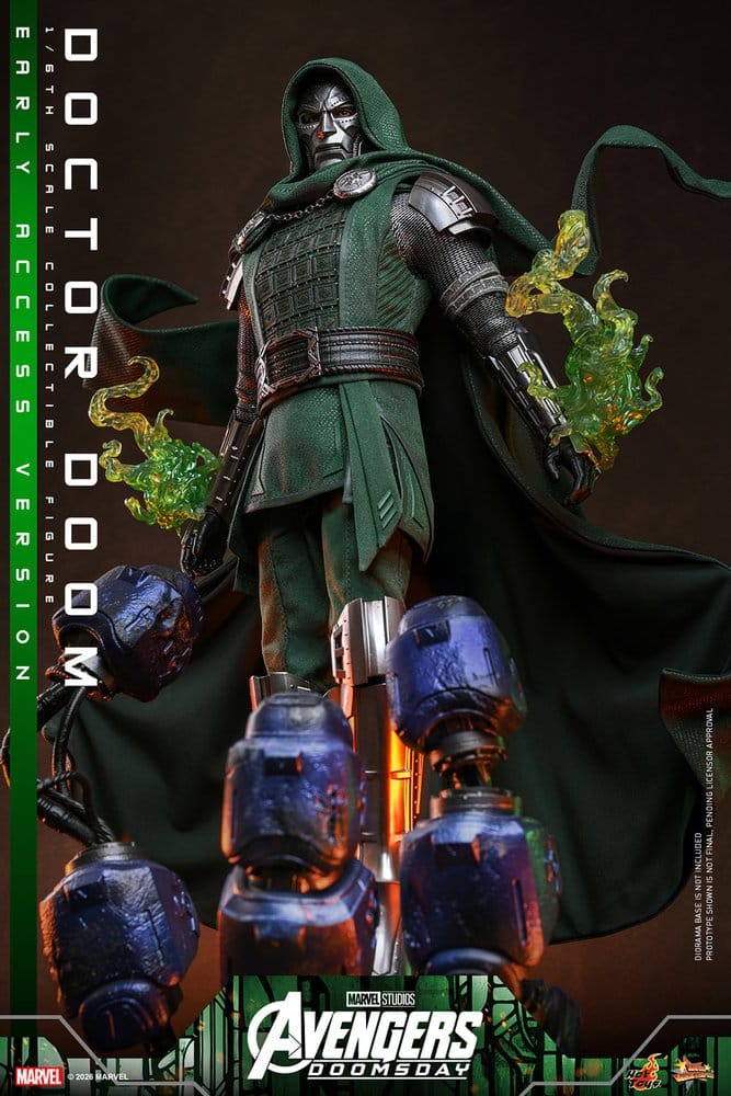 Avengers: Doomsday Movie Masterpiece Figura 1/6 Doctor Doom 31 cm
