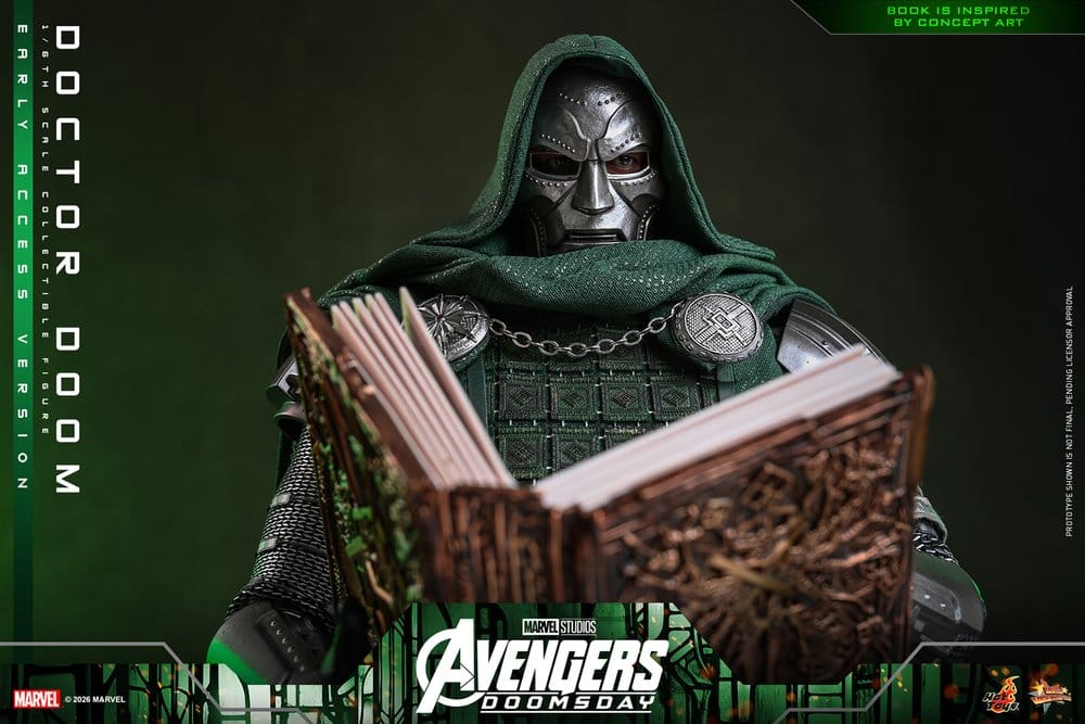 Avengers: Doomsday Movie Masterpiece Figura 1/6 Doctor Doom 31 cm