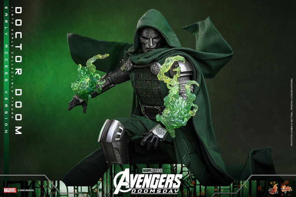 Avengers: Doomsday Movie Masterpiece Figura 1/6 Doctor Doom 31 cm
