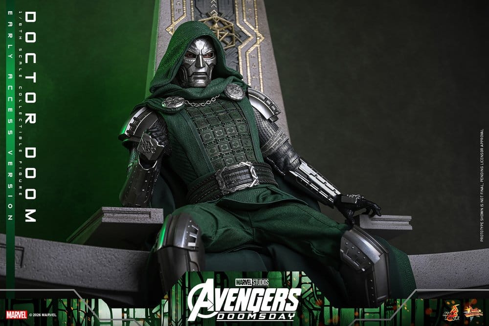 Avengers: Doomsday Movie Masterpiece Figura 1/6 Doctor Doom 31 cm