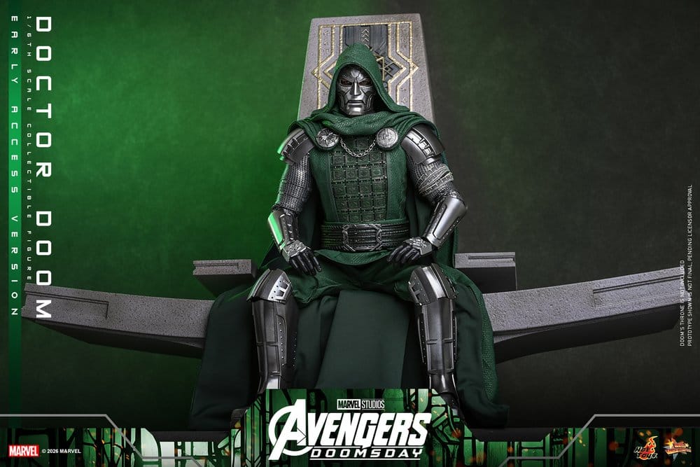 Avengers: Doomsday Movie Masterpiece Figura 1/6 Doctor Doom 31 cm