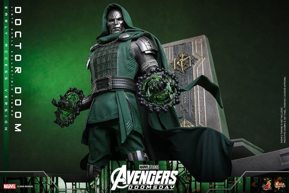 Avengers: Doomsday Movie Masterpiece Figura 1/6 Doctor Doom 31 cm