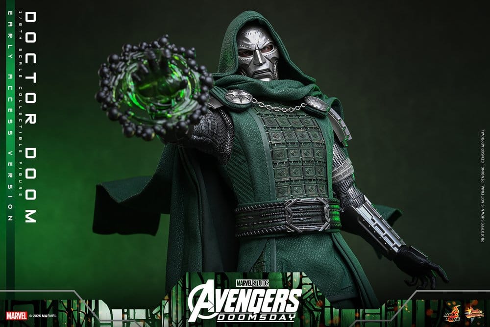Avengers: Doomsday Movie Masterpiece Figura 1/6 Doctor Doom 31 cm