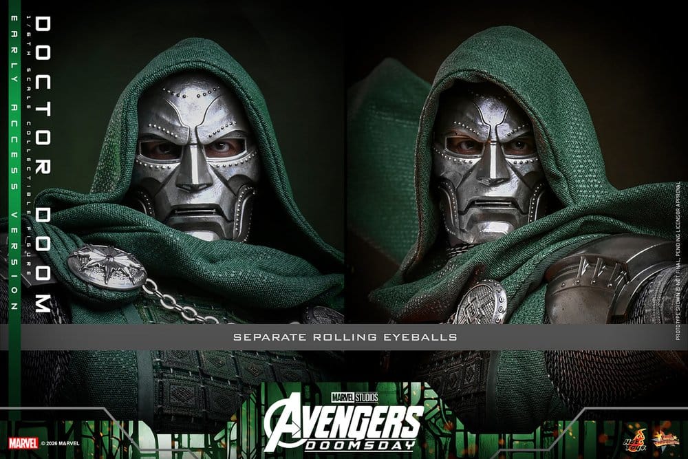 Avengers: Doomsday Movie Masterpiece Figura 1/6 Doctor Doom 31 cm