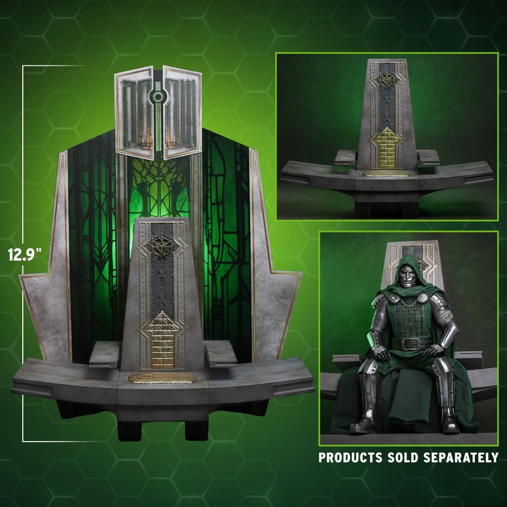 Avengers: Doomsday Movie Masterpiece Accesorio para Figuras 1/6 Doom's Throne 33 cm