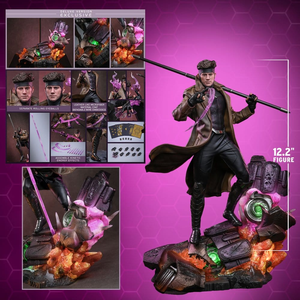 Avengers: Doomsday Movie Masterpiece Figura 1/6 Gambit (Deluxe Version) 31 cm