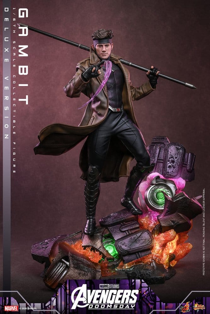 Avengers: Doomsday Movie Masterpiece Figura 1/6 Gambit (Deluxe Version) 31 cm