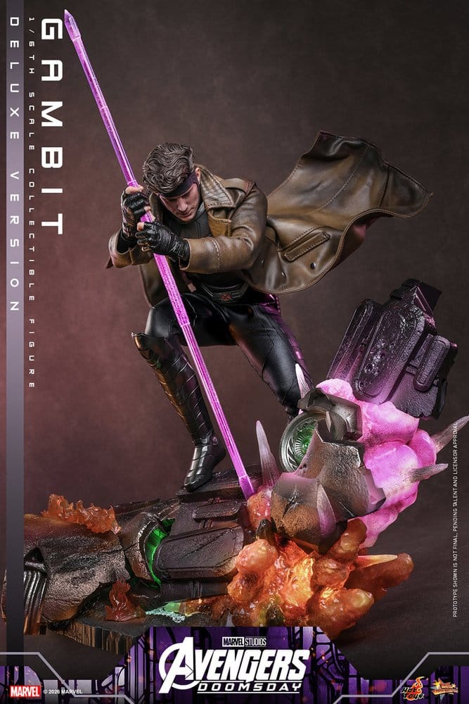 Avengers: Doomsday Movie Masterpiece Figura 1/6 Gambit (Deluxe Version) 31 cm