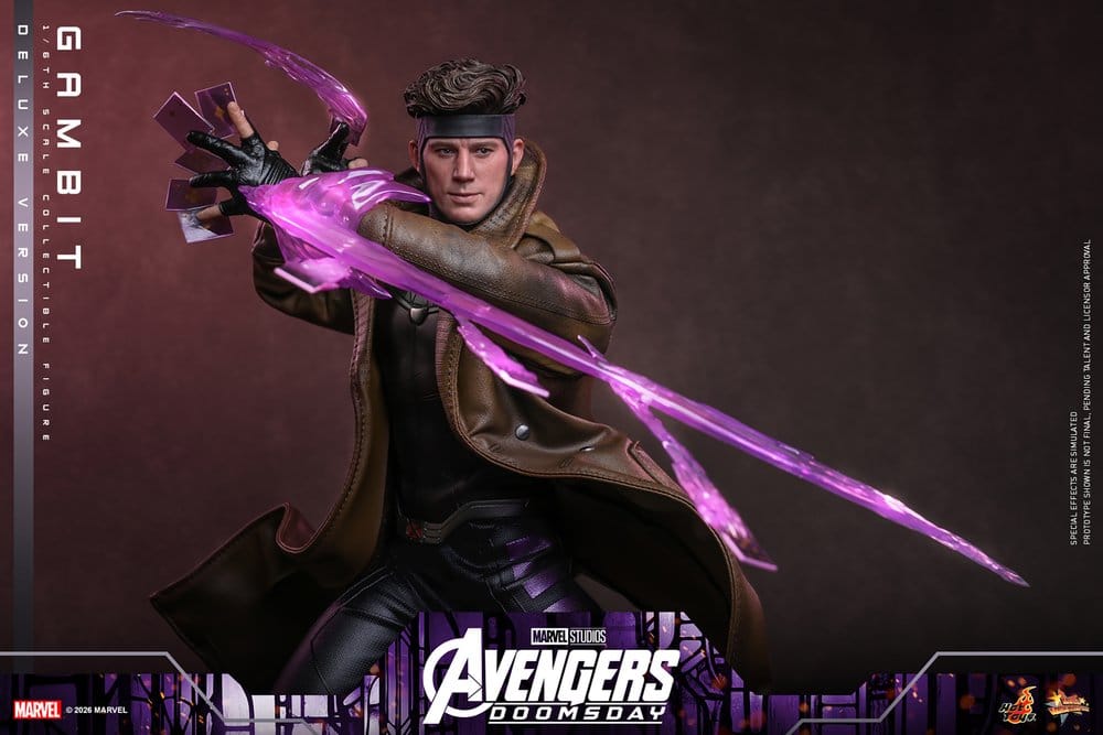 Avengers: Doomsday Movie Masterpiece Figura 1/6 Gambit (Deluxe Version) 31 cm