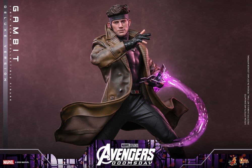 Avengers: Doomsday Movie Masterpiece Figura 1/6 Gambit (Deluxe Version) 31 cm