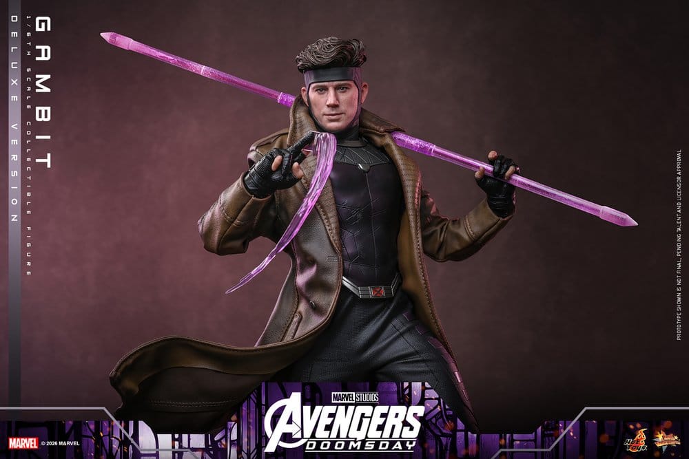 Avengers: Doomsday Movie Masterpiece Figura 1/6 Gambit (Deluxe Version) 31 cm