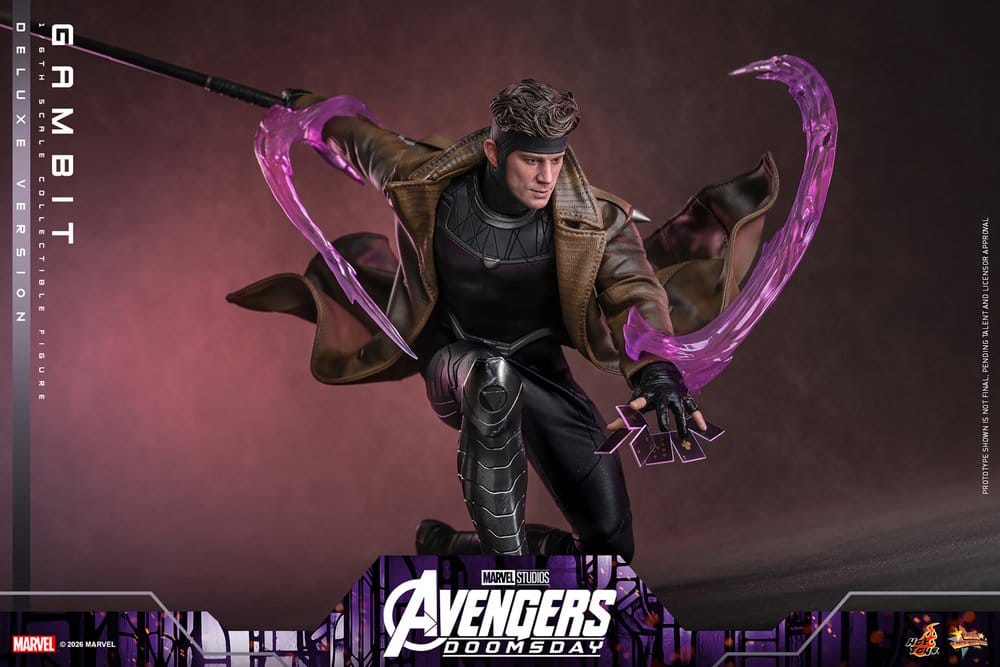 Avengers: Doomsday Movie Masterpiece Figura 1/6 Gambit (Deluxe Version) 31 cm