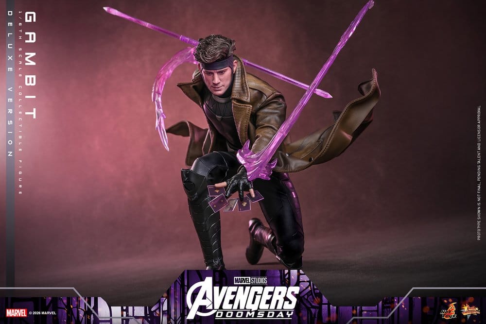 Avengers: Doomsday Movie Masterpiece Figura 1/6 Gambit (Deluxe Version) 31 cm