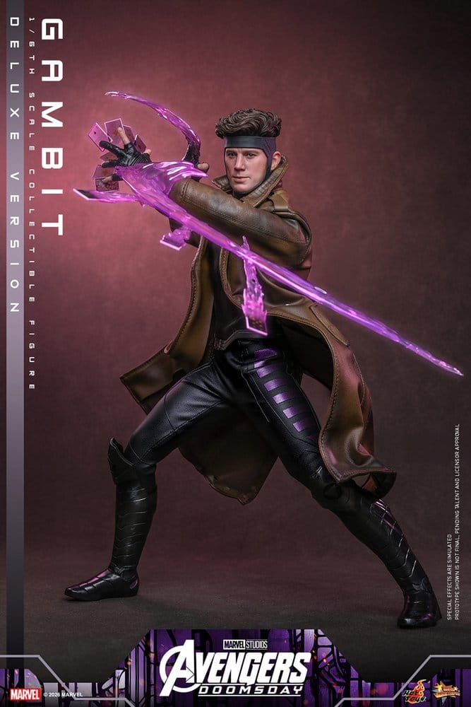 Avengers: Doomsday Movie Masterpiece Figura 1/6 Gambit (Deluxe Version) 31 cm