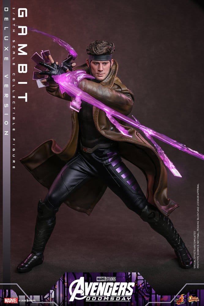 Avengers: Doomsday Movie Masterpiece Figura 1/6 Gambit (Deluxe Version) 31 cm