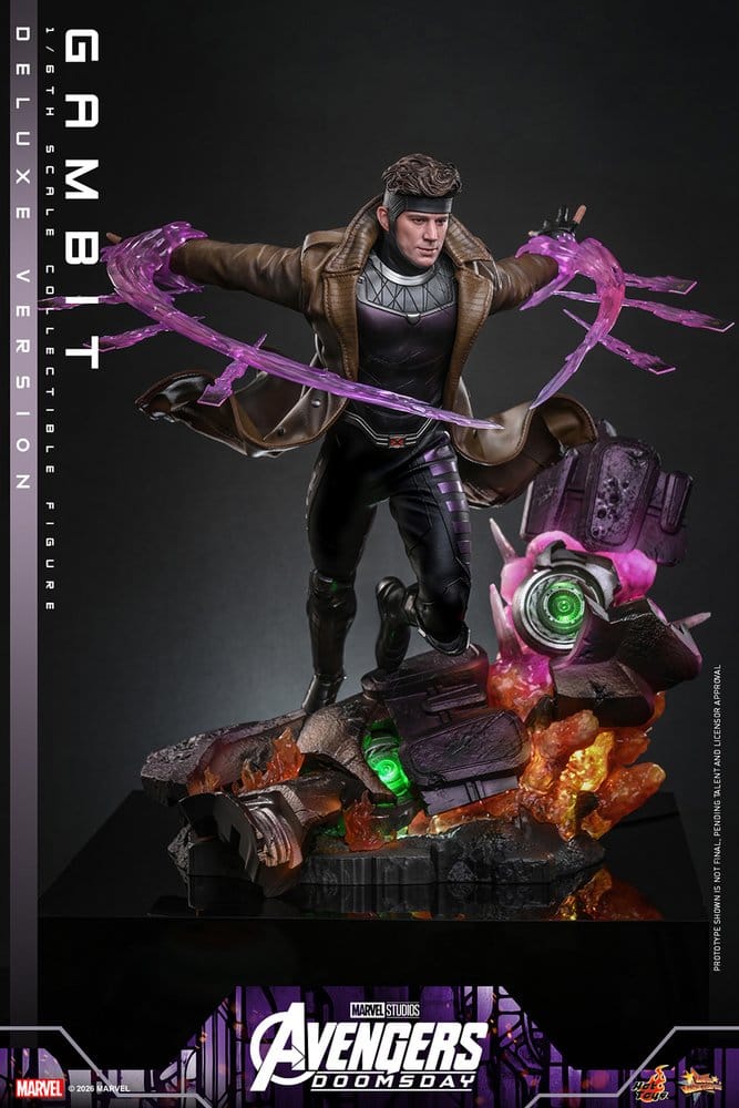 Avengers: Doomsday Movie Masterpiece Figura 1/6 Gambit (Deluxe Version) 31 cm