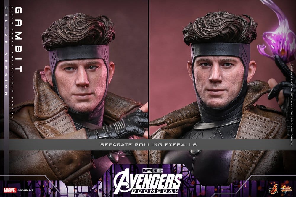 Avengers: Doomsday Movie Masterpiece Figura 1/6 Gambit (Deluxe Version) 31 cm