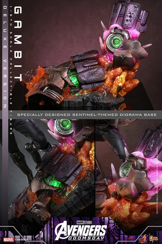Avengers: Doomsday Movie Masterpiece Figura 1/6 Gambit (Deluxe Version) 31 cm