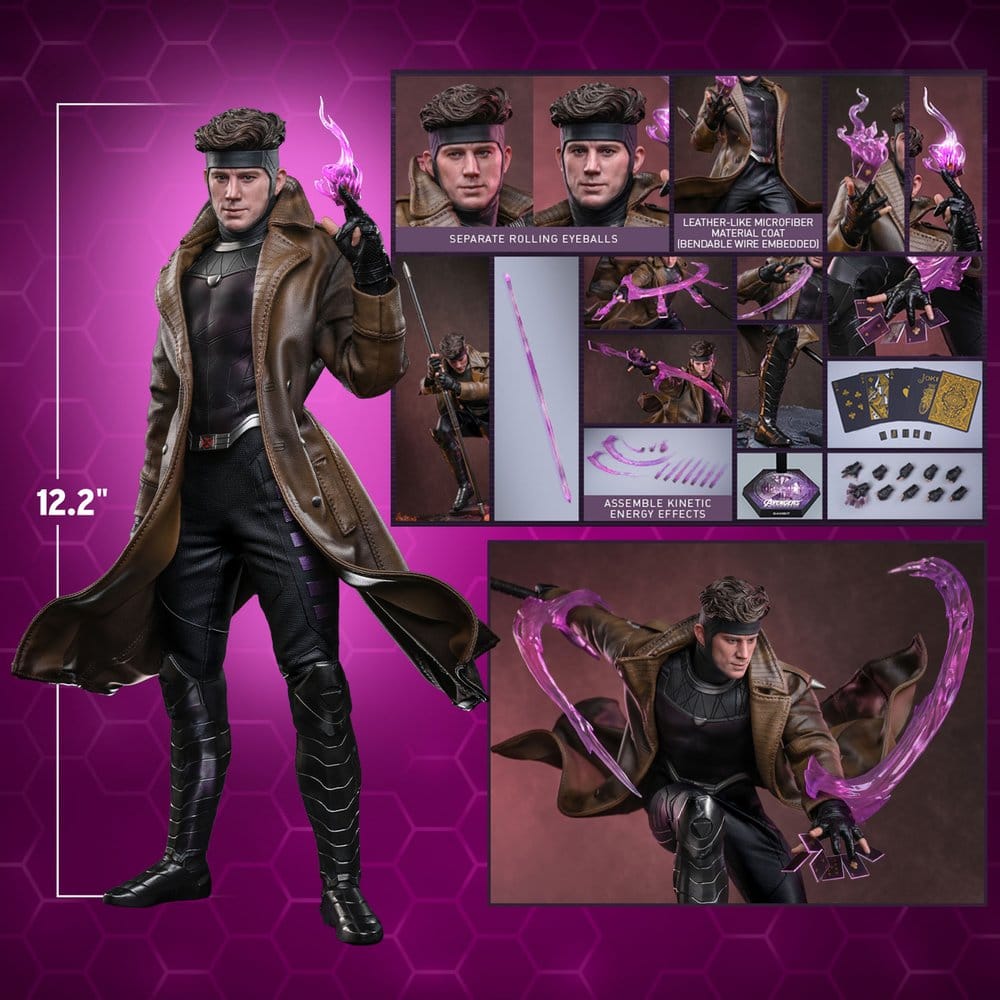 Avengers: Doomsday Movie Masterpiece Figura 1/6 Gambit 31 cm