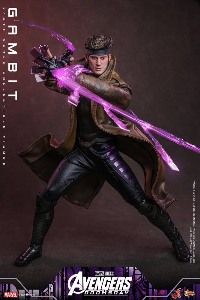 Avengers: Doomsday Movie Masterpiece Figura 1/6 Gambit 31 cm