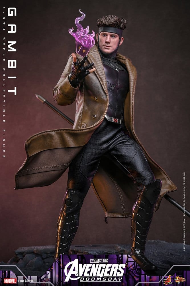 Avengers: Doomsday Movie Masterpiece Figura 1/6 Gambit 31 cm