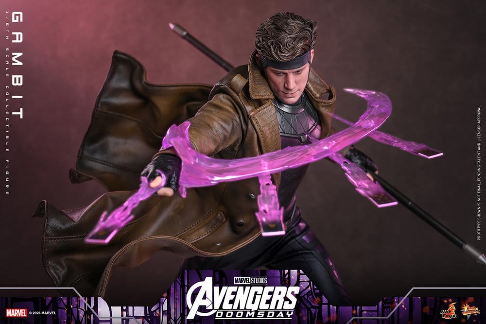 Avengers: Doomsday Movie Masterpiece Figura 1/6 Gambit 31 cm
