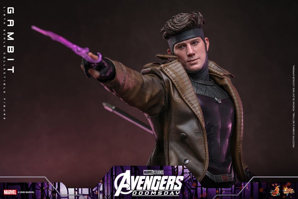 Avengers: Doomsday Movie Masterpiece Figura 1/6 Gambit 31 cm