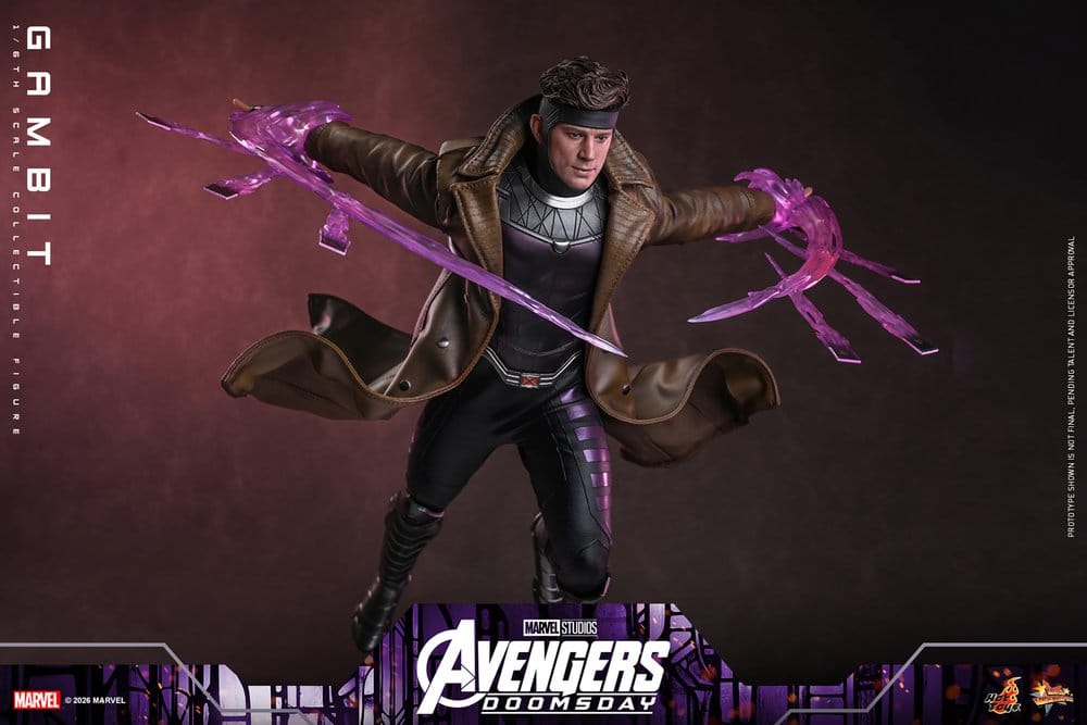 Avengers: Doomsday Movie Masterpiece Figura 1/6 Gambit 31 cm