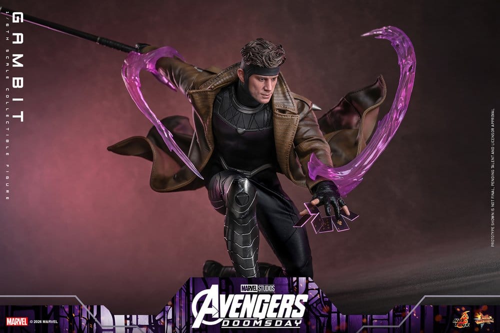 Avengers: Doomsday Movie Masterpiece Figura 1/6 Gambit 31 cm