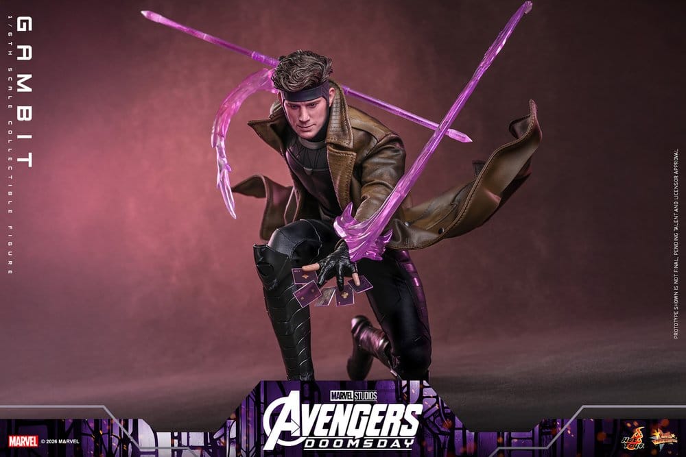 Avengers: Doomsday Movie Masterpiece Figura 1/6 Gambit 31 cm