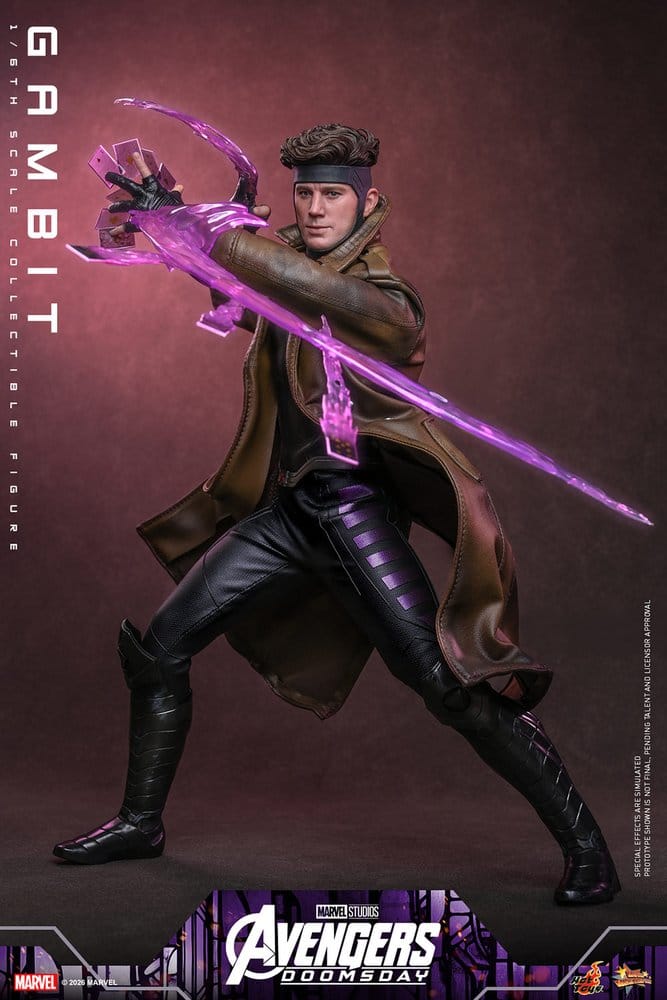 Avengers: Doomsday Movie Masterpiece Figura 1/6 Gambit 31 cm