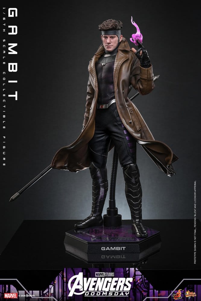 Avengers: Doomsday Movie Masterpiece Figura 1/6 Gambit 31 cm