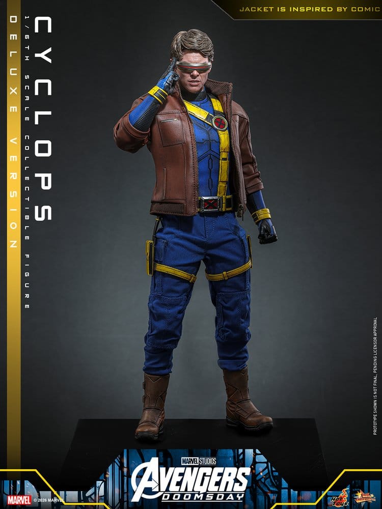 Avengers: Doomsday Movie Masterpiece Figura 1/6 Cyclops (Deluxe Version) 30 cm