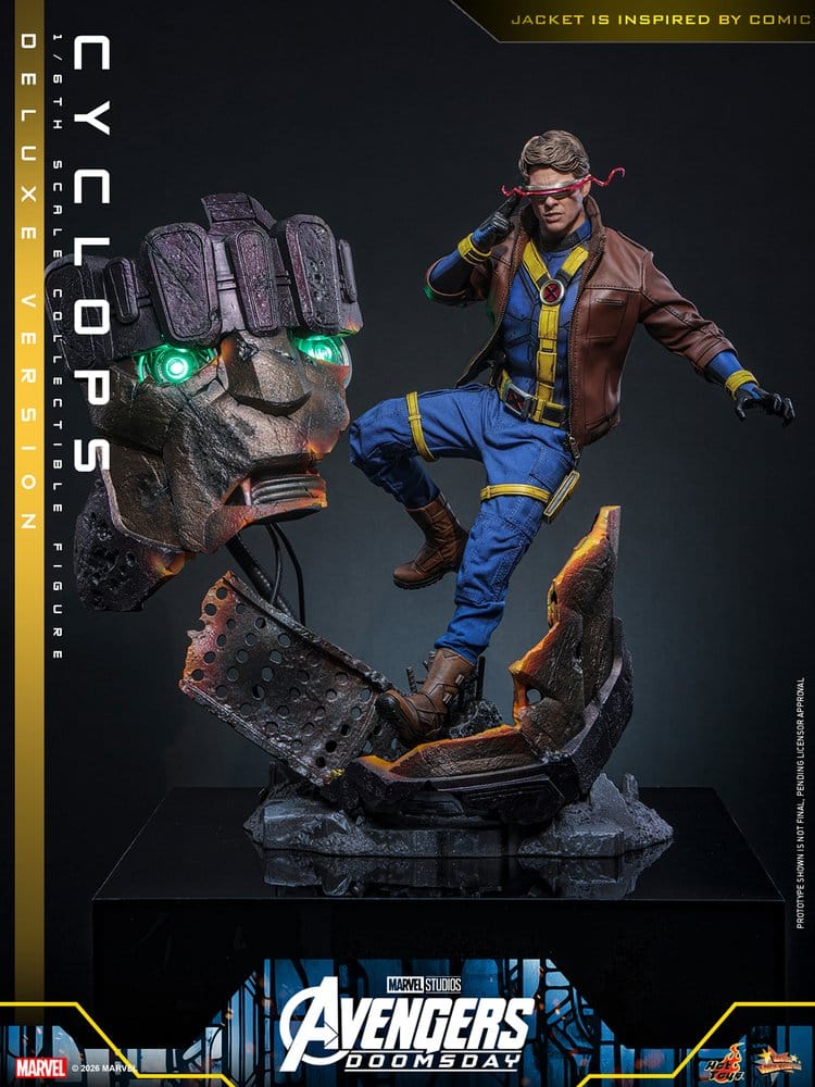 Avengers: Doomsday Movie Masterpiece Figura 1/6 Cyclops (Deluxe Version) 30 cm