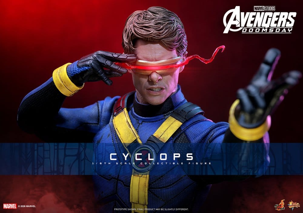 Avengers: Doomsday Movie Masterpiece Figura 1/6 Cyclops 30 cm