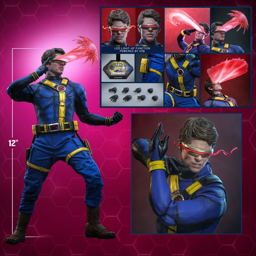 Avengers: Doomsday Movie Masterpiece Figura 1/6 Cyclops 30 cm
