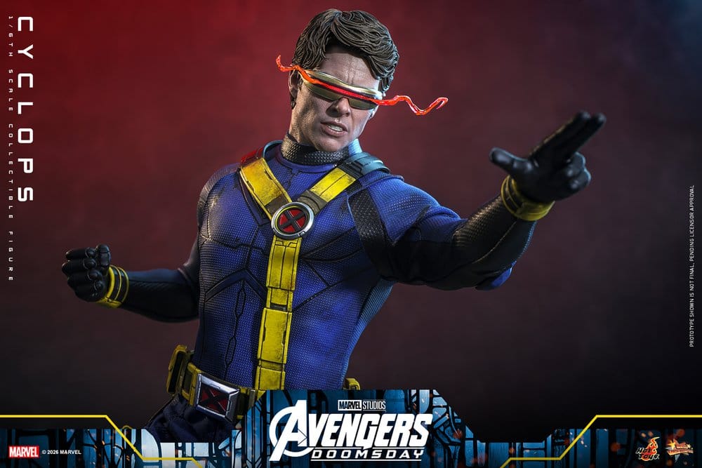 Avengers: Doomsday Movie Masterpiece Figura 1/6 Cyclops 30 cm