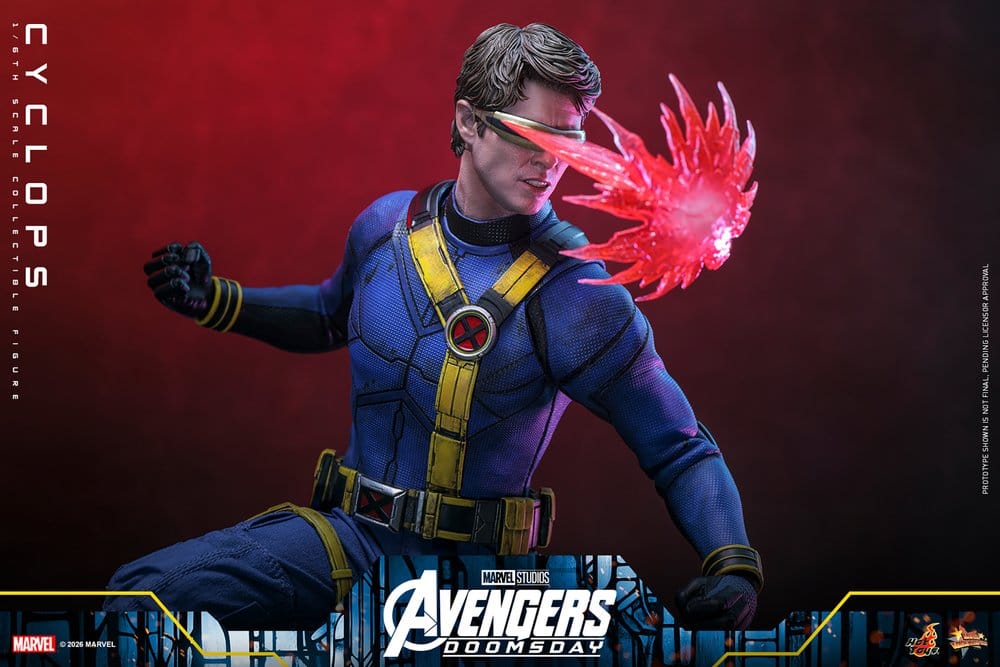 Avengers: Doomsday Movie Masterpiece Figura 1/6 Cyclops 30 cm