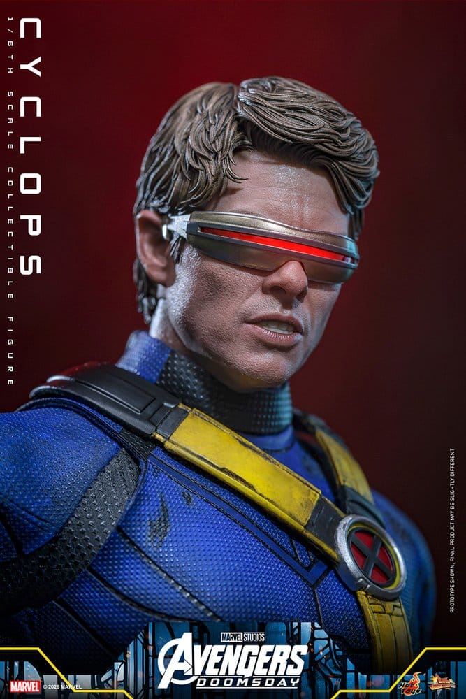 Avengers: Doomsday Movie Masterpiece Figura 1/6 Cyclops 30 cm