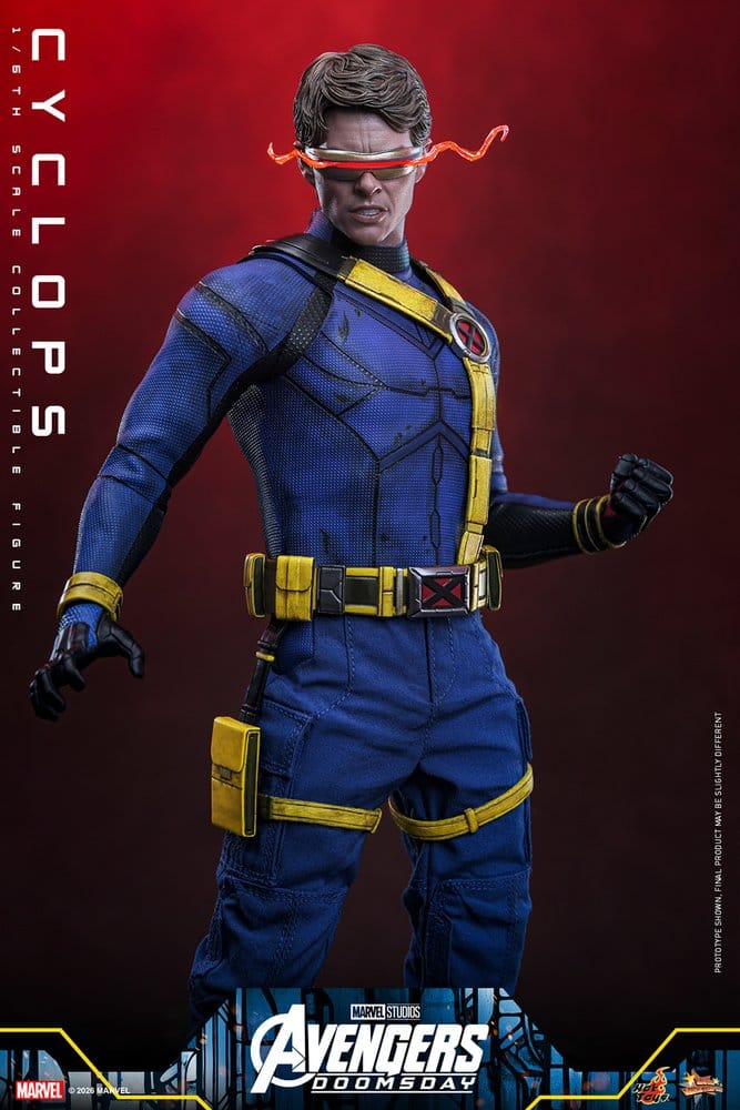 Avengers: Doomsday Movie Masterpiece Figura 1/6 Cyclops 30 cm