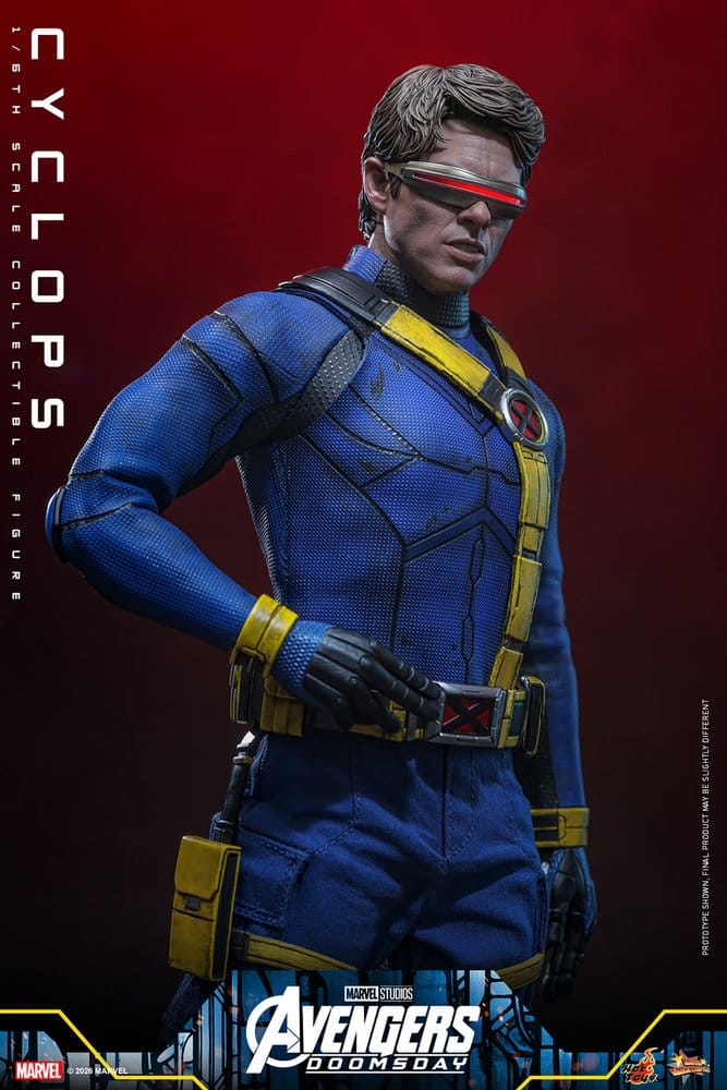 Avengers: Doomsday Movie Masterpiece Figura 1/6 Cyclops 30 cm