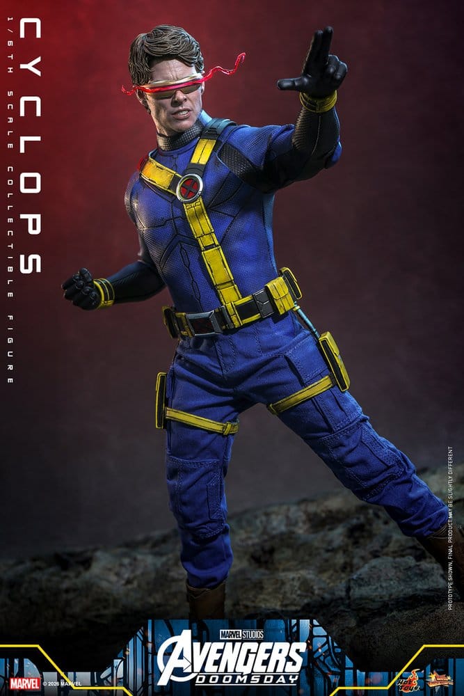 Avengers: Doomsday Movie Masterpiece Figura 1/6 Cyclops 30 cm