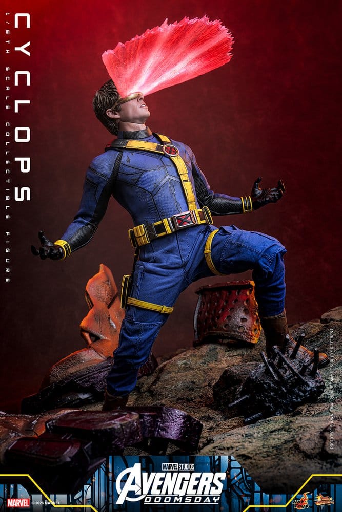Avengers: Doomsday Movie Masterpiece Figura 1/6 Cyclops 30 cm