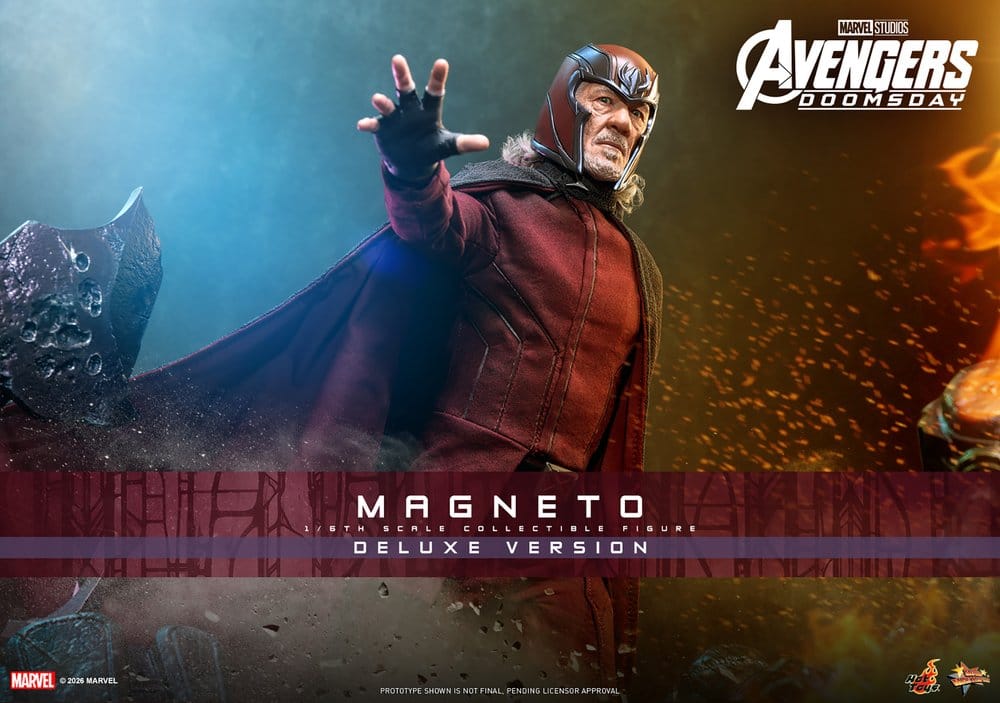Avengers: Doomsday Movie Masterpiece Figura 1/6 Magneto (Deluxe Version) 30 cm