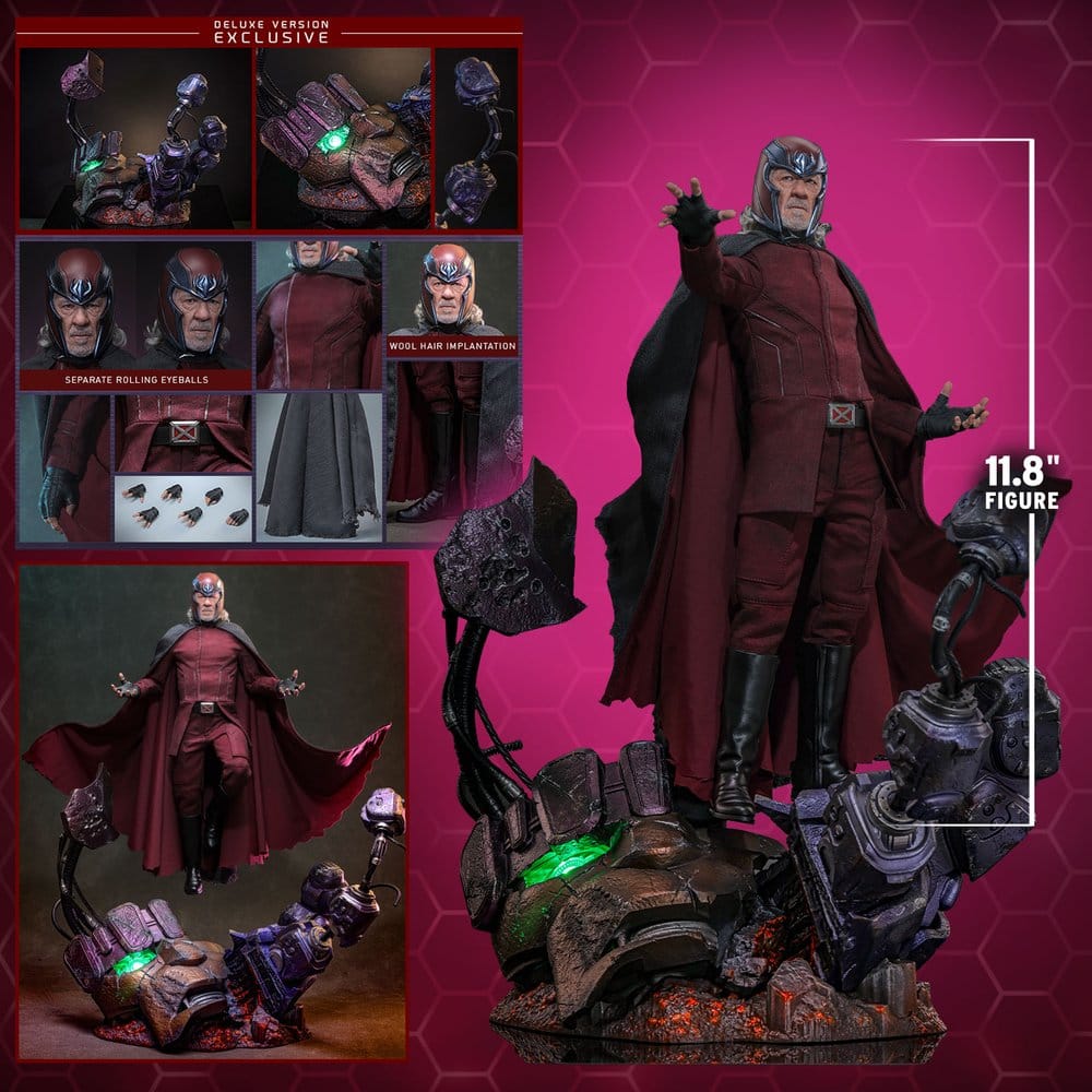 Avengers: Doomsday Movie Masterpiece Figura 1/6 Magneto (Deluxe Version) 30 cm
