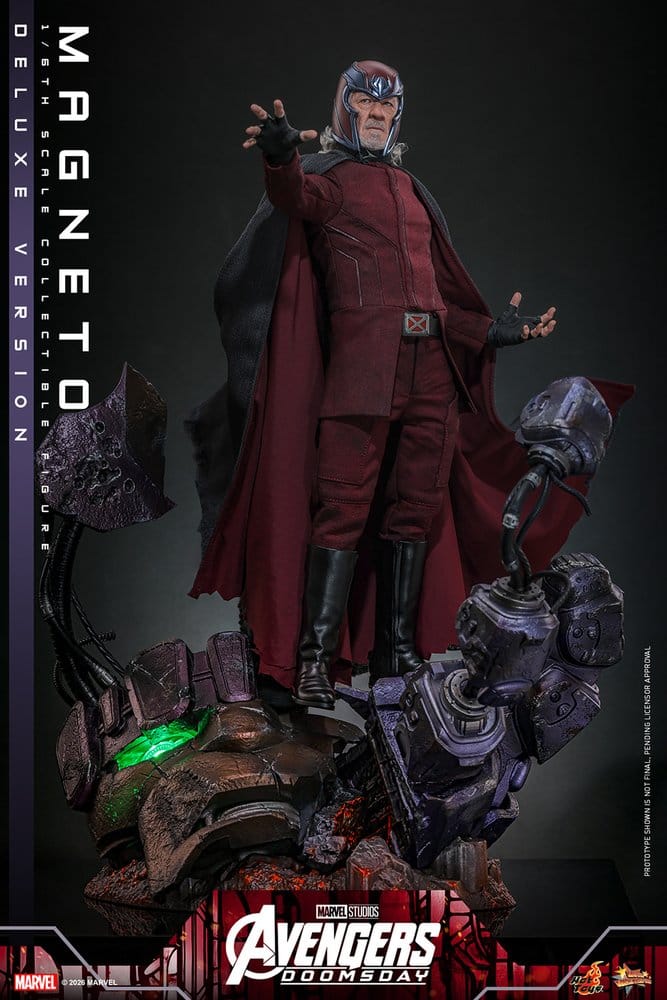 Avengers: Doomsday Movie Masterpiece Figura 1/6 Magneto (Deluxe Version) 30 cm
