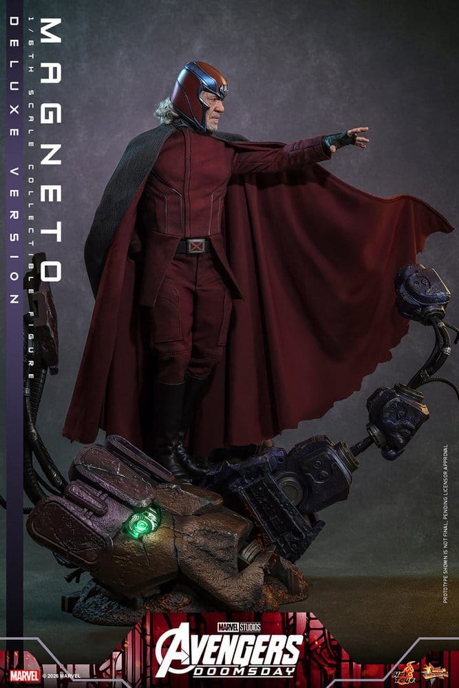 Avengers: Doomsday Movie Masterpiece Figura 1/6 Magneto (Deluxe Version) 30 cm