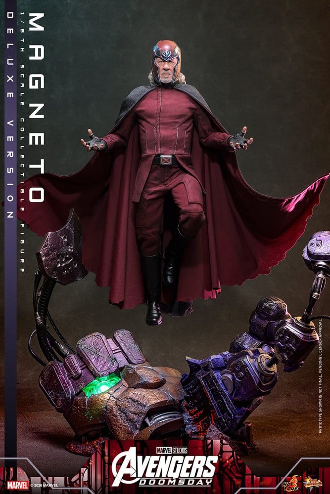 Avengers: Doomsday Movie Masterpiece Figura 1/6 Magneto (Deluxe Version) 30 cm