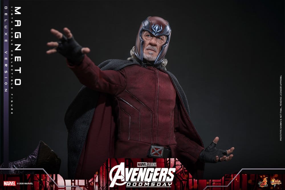 Avengers: Doomsday Movie Masterpiece Figura 1/6 Magneto (Deluxe Version) 30 cm